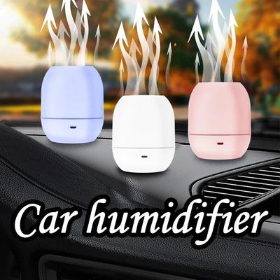 Mini Ultrasonic Air Humidifier LED Lamp USB Essential Oil Diffuser Car Purifier Aroma Anion Mist Maker With Romantic Ligh