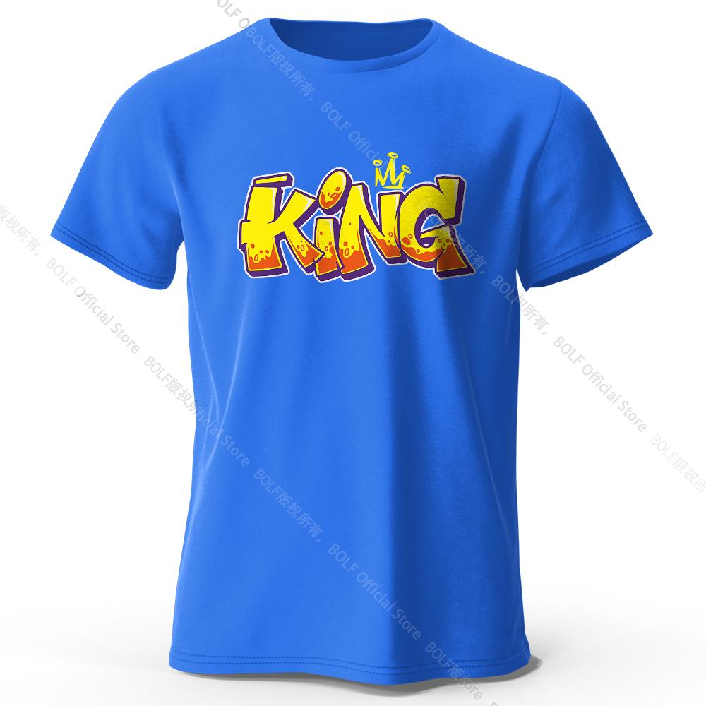 Men's Printed T-Shirt 100% Cotton Oversized Royal Graphic Tees for Women Summer Tops Premium Streetwear