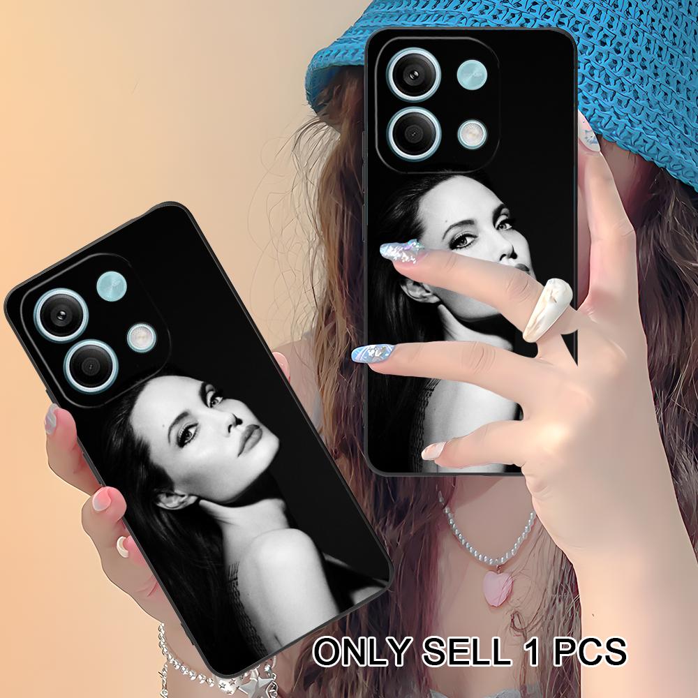 Angel Jolie Matte TPU Mobile Phone Case for Xiaomi Redmi 15 14 13 12 A5 3 2 1 C Plus 4G 5G Colorful Printing Cover