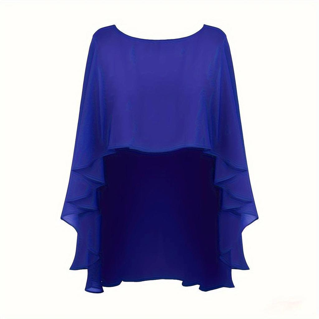 Nuova Sciarpa Lunga in Chiffon Sottile Monocolore Protezione Solare Traspirante Donna Stola Lunga Disponibile in Più Colori