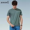 Judger Men's Tencel Cotton Breathable Short Sleeve T-shirt