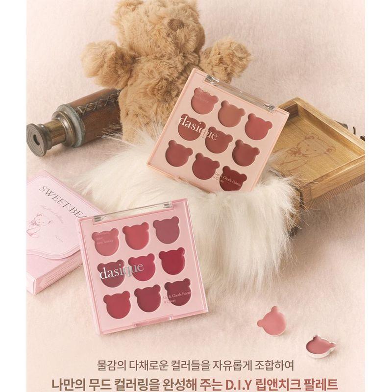 dasique - Mood Painting Lip & Cheek Palette My Bear Collection - 2 Types