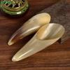 Natural Horn Gua Sha Tool – Full Body Massage Scraping Board for Acupressure & Lymphatic Drainage