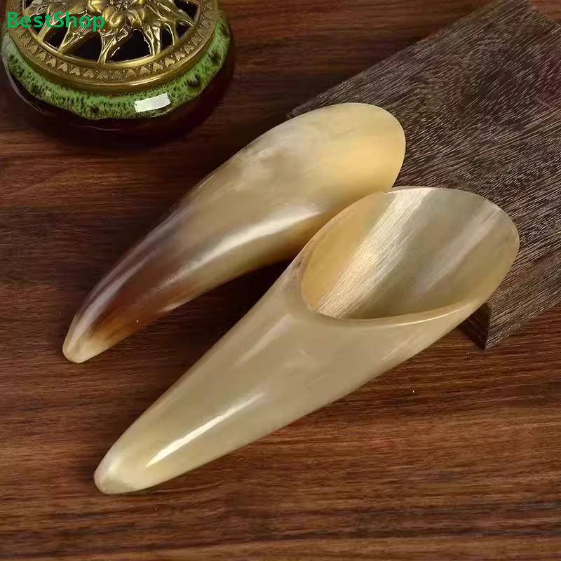 Natural Horn Gua Sha Tool – Full Body Massage Scraping Board for Acupressure & Lymphatic Drainage