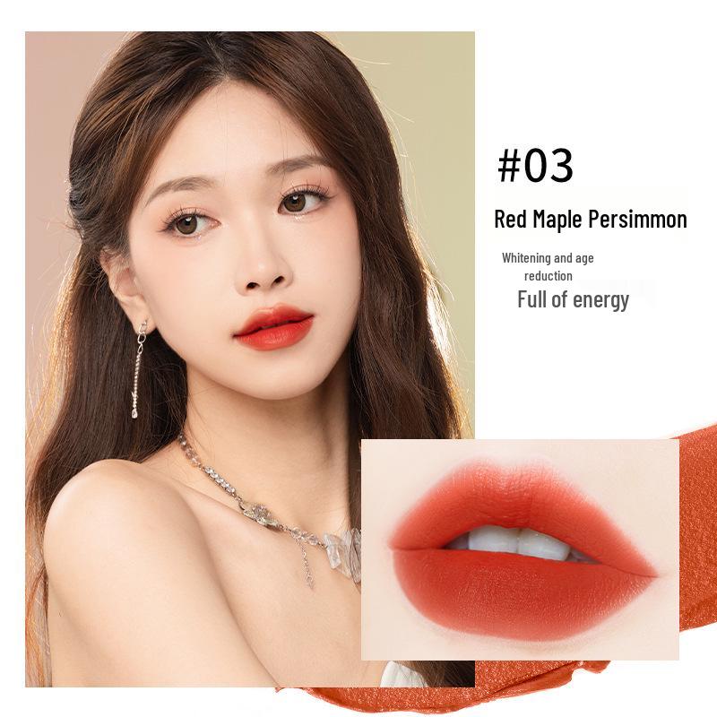 

KINEPIN Velvet Matte Lightweight Long-Lasting Lip Glaze - Non-Stick Cup Pigmented Lipstick 1.6g