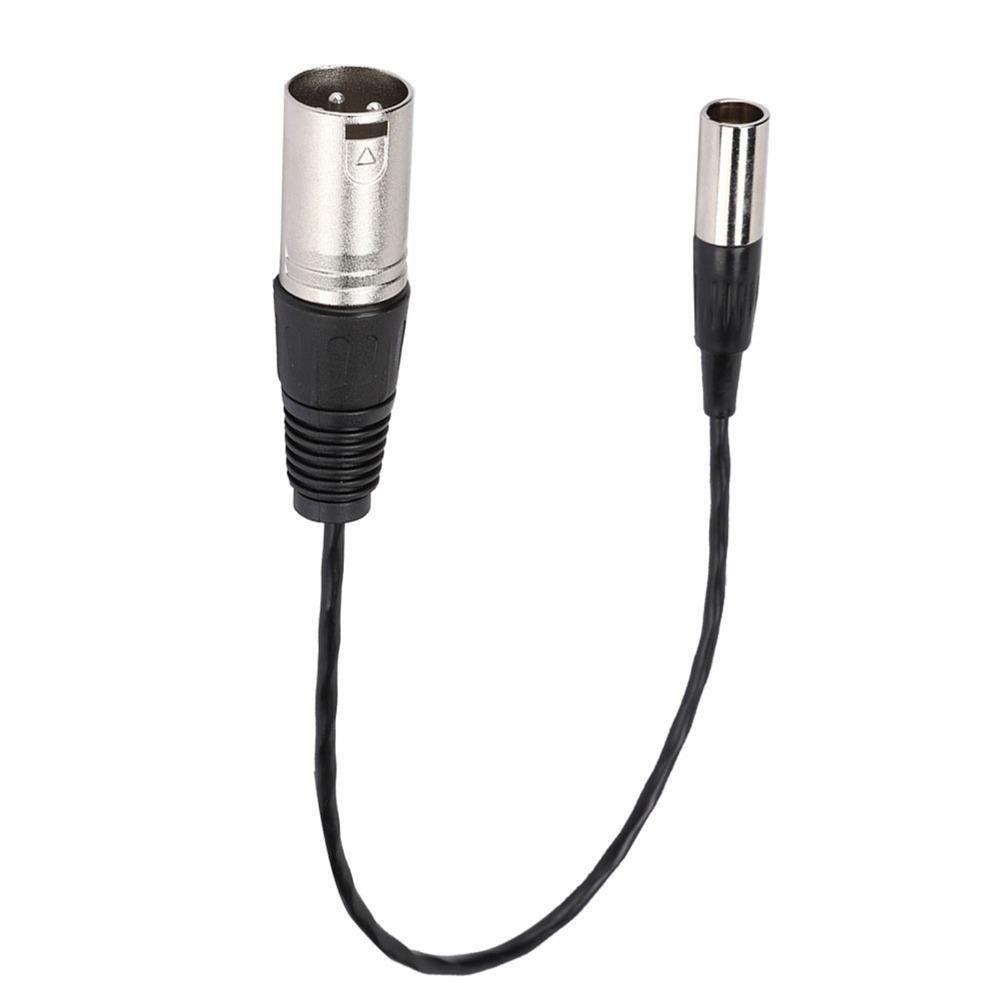 30cm/11.81in Audio Camera Mic Cord Transfer Cable for Canon Audio Cable Camera Microphone
