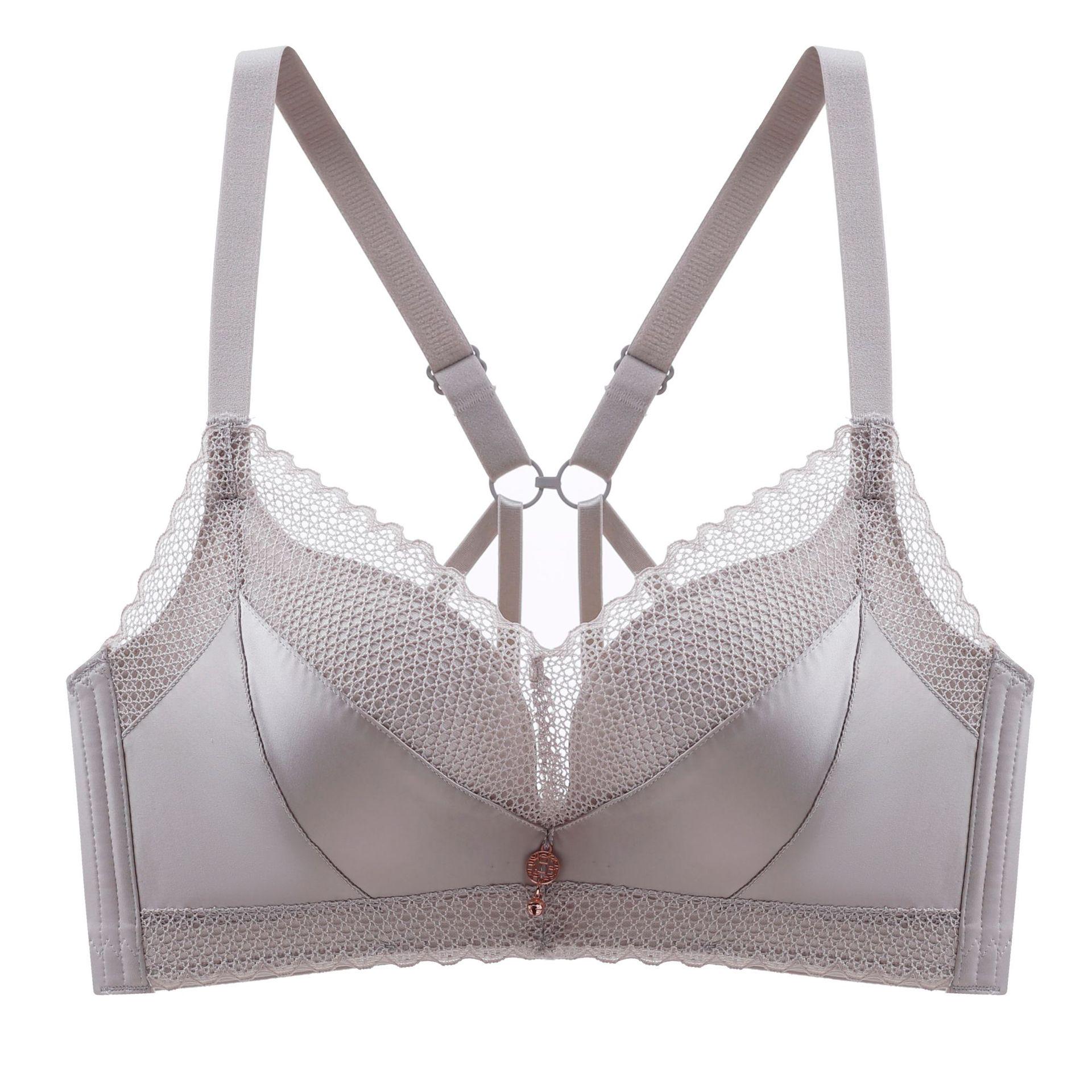 

Комплект женского бескаркасного пуш-ап белья на весну 2022 года с боковой поддержкой 38/85AB Thick Bottom Cup