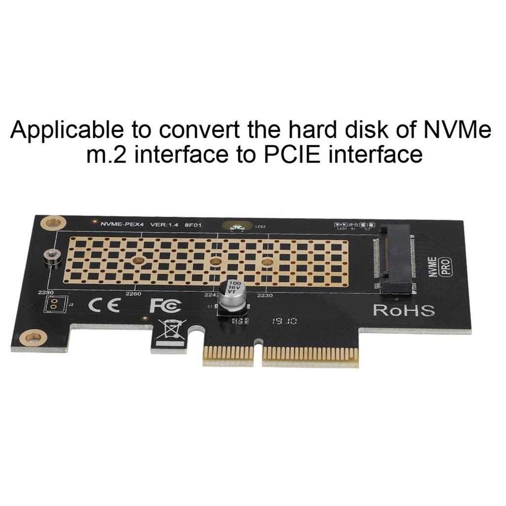 SK4 PCIE 3.0 x 4 NVMe Adapter Card for NVMe m.2 SSD PCIE x 4 x 8 x 16 Slots