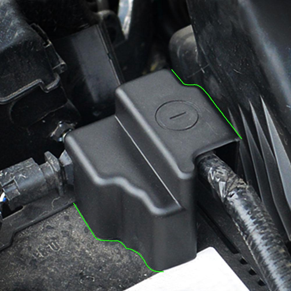 Car Engine Battery Negative Cover for Honda CRV CR-V 2012 - 2017 Batteries Anode Protector Cap Interior Accessories