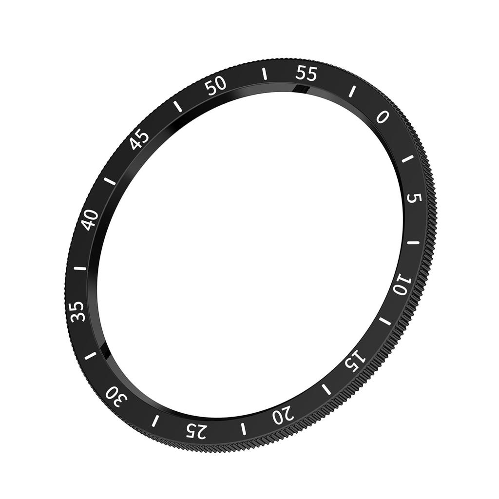 Elegante Anello Copertura Lunetta in Alluminio Protezioni in Lega di Alluminio Antigraffio Adatto per Watch6 43mm/47mm