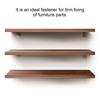 2pcs Reinforced Right Angle Bracket 90 Degree L Bracket Fastener Corner Brace  Cabinet Repair