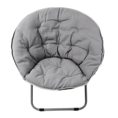 Folding Lounge Chair Soft Stable Structure Cushioning Foldable Chair for Living Room Bedroom Beach