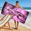 Argentina's Football Glory beach towel Beach towel for vacation photos Outdoor camping seaside Absorbent bath towel quick-drying swim towel