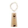1 Meter 10 LEDs Copper Wire Fairy Light Wine Bottle Cork Shaped String Lights Bottle Stopper Atmosphere Lamp for Christmas Holiday Festival DIY Home
