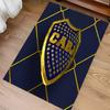 1pc Club Atlético Boca Juniors Print Area Rug - Soft,Washable Non-Slip Indoor Mat for Office Chairs,Living Room,Home Office Decorative Rug