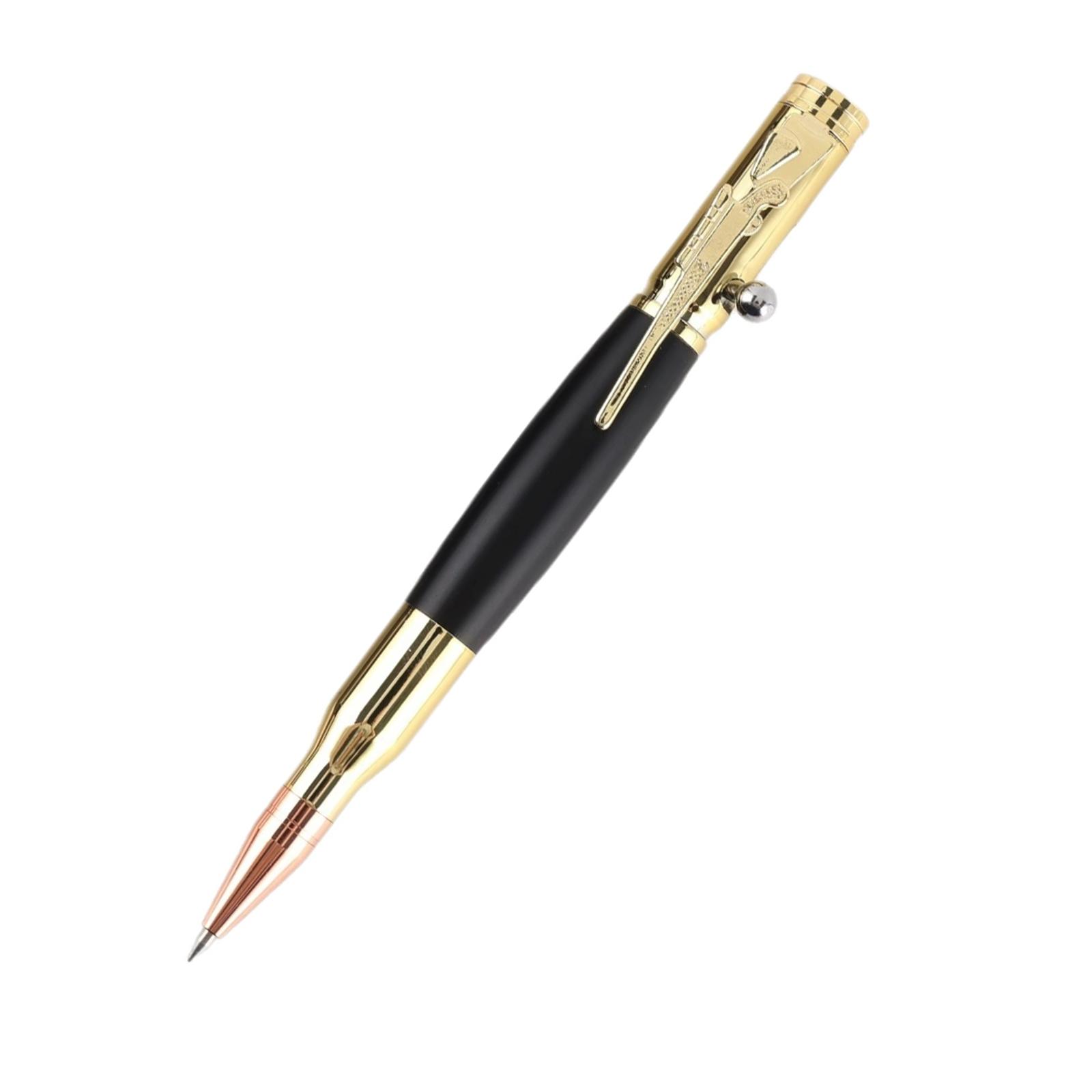 1pc Luxury Heavy Feel Metal Ballpoint Pen Signature Roller for School Business Office Writing Student Stationery Supplies A