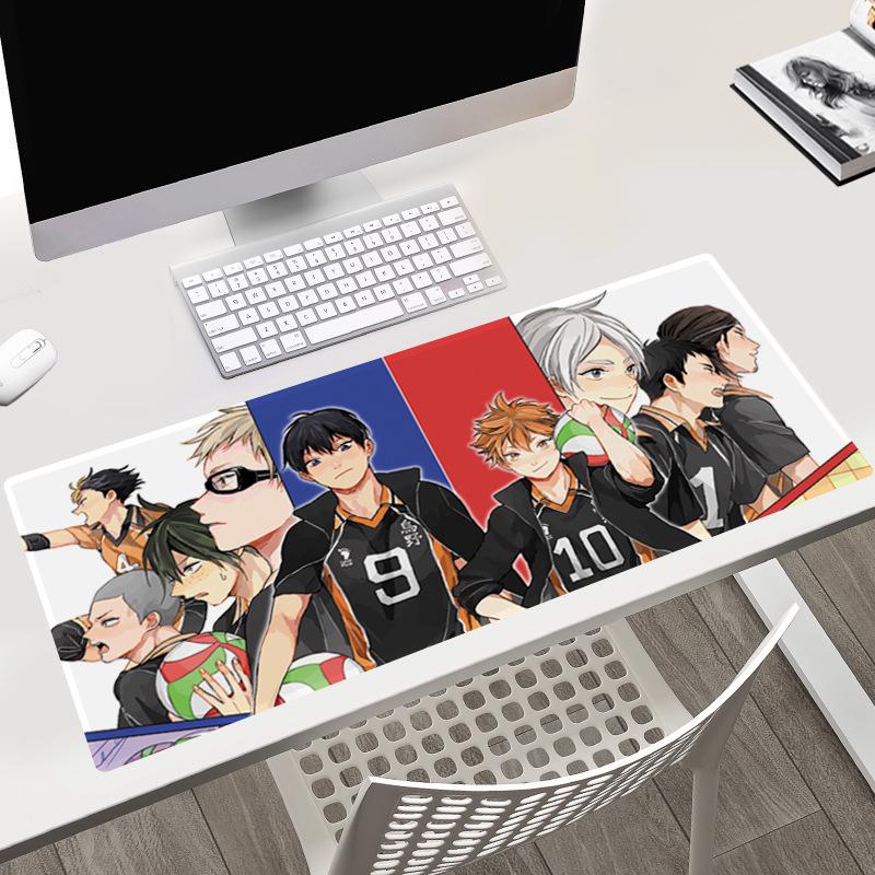 Haikyuu!! Hinata Shoyo Duża Podkładka pod Klawiaturę i Mysz (40x90x0.3CM) Projekt anime