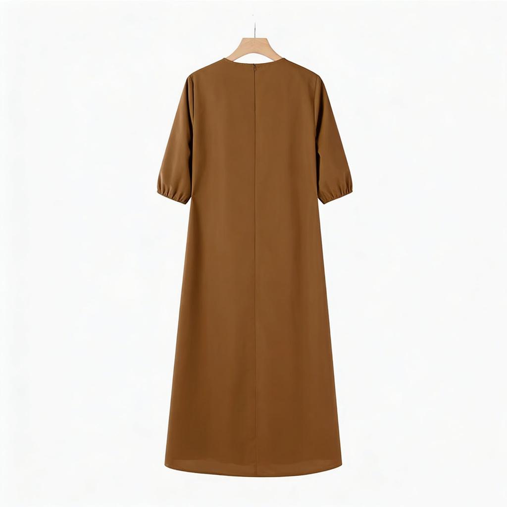Women's Casual And Fashionable -color Dress