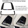 For BMW F10 5 Series 2011-2017 REAL Carbon Fiber Front Reading Light Panel Trim