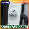  KYSIY1 Car Sticker 4PCS Car Door Lock Cover Case  Accessories For BMW M E34 E36 E60 E90 E46 E39 E70 F10 F20 F30 X5 X6 X1 M3 M5 M6 E71 F
