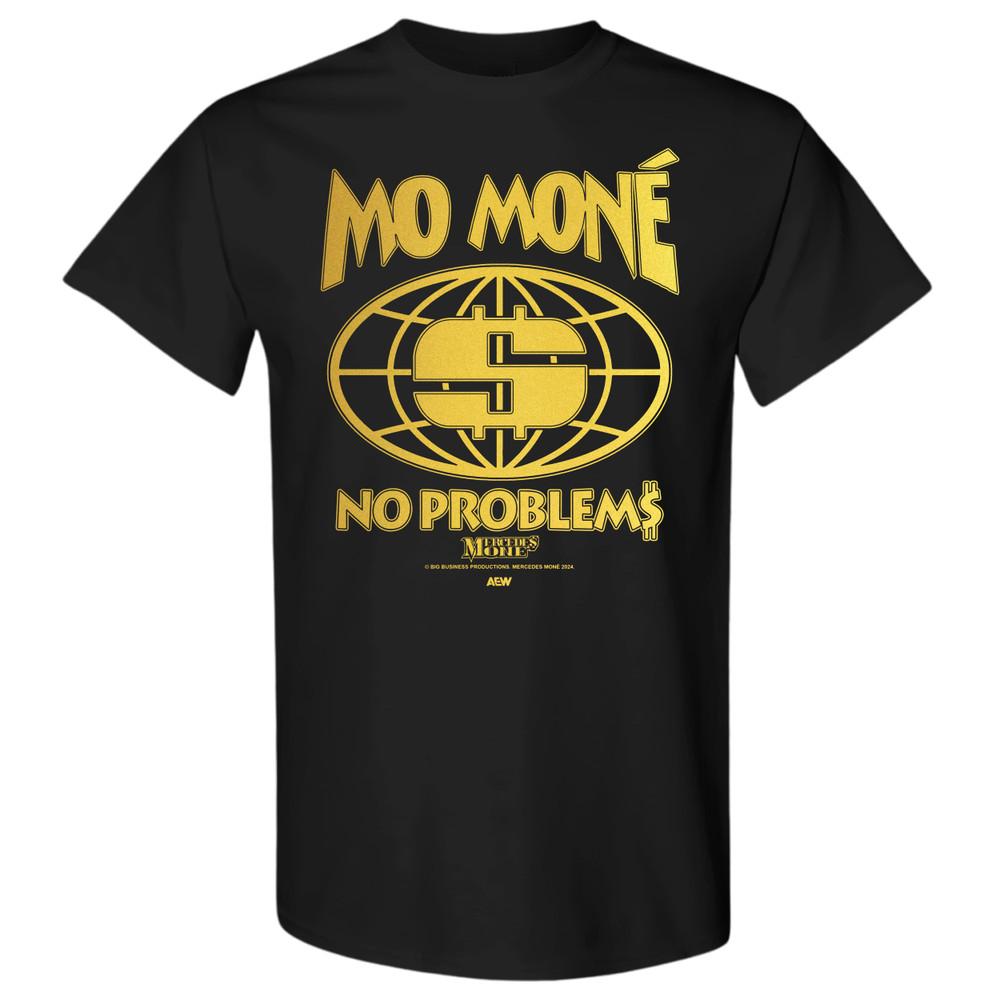 MERCEDES MONÉ  MO MONÉ NO PROBLEMS AEW Official TShirt Unisex T-Shirt XL