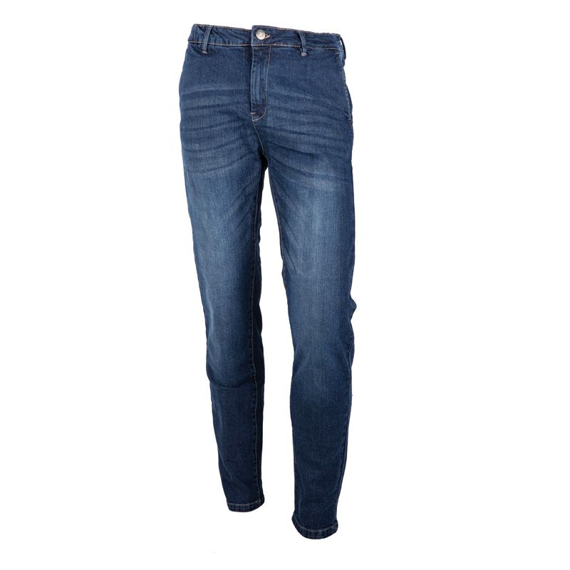 

Мужские зауженные синие джинсы DEELUXE 74 38) темно-синий