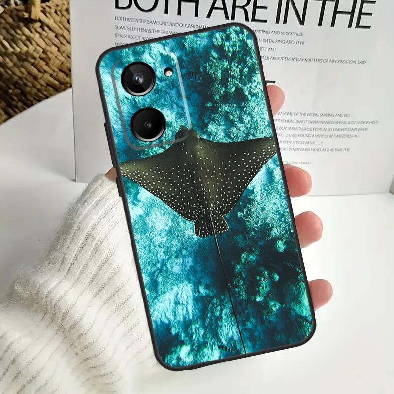 Tier Mantarochen Hülle Für Realme C67 C55 C53 C51 C35 C33 C31 C30 C25s C21Y GT Neo 5 GT5 9 10 11 12 Pro Plus