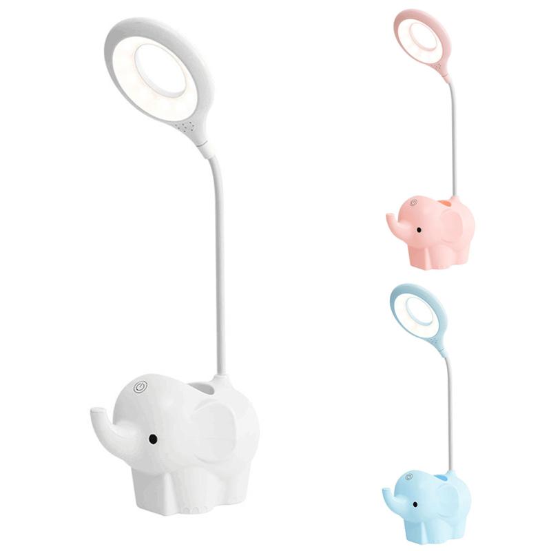 

Настольная лампа, маленькие настольные лампы для ухода за глазами, перезаряжаемые с функцией хранения чашки/подставки для ручек для комнаты в общежитии колледжа