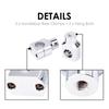 1" Motorcycle Handlebar Handlebar Riser For Harley Sportster Softail Dyna Silver