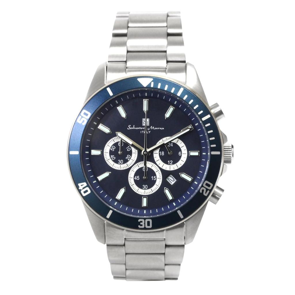 Limitiertes Vertriebsmodell Salvatore Marra Salvatore Marra Chronograph Uhr Titan Japanisches Uhrwerk 5 ATM Wasserdicht Markenuhr Geschenktag