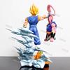 New Son Goku Figure  Anime Super Saiyan Goku Vs Majin Buu Action Figures Statue Collection Model Kids Toys Birthday