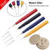 4-in-1 Watch Lubricant Oiler Oil Pin Pen Watch Part Lubricating Applying Repair Maintenance Tool Lubricant Applicator Watchmaker