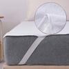 Waterproof Towel Cloth Bed Sheet,Polyester Cotton Strap Style Bedsheet,Four Corner Strap Mattress Cover