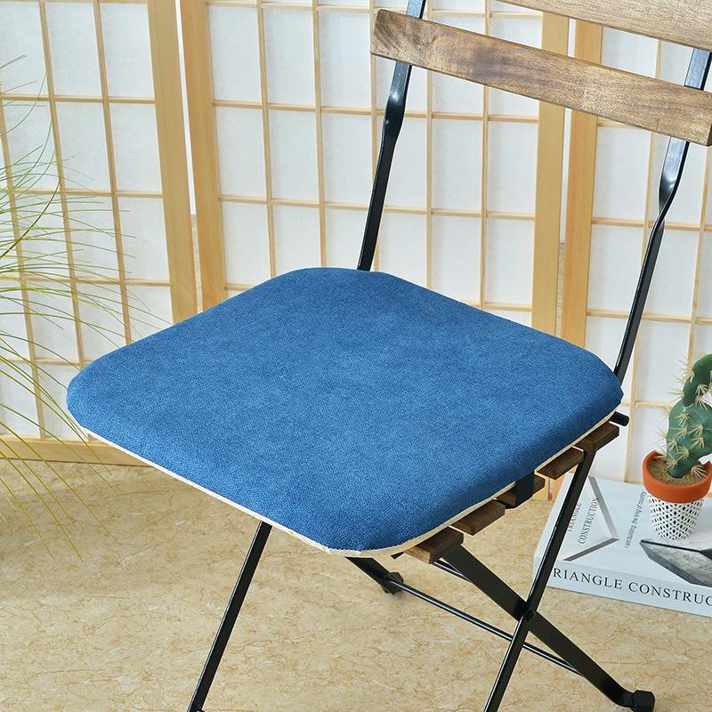 Memory cotton Soft Cushion Square Home Dining Chair Mat Four Seasons Office Classroom Chair Cushion Simple Non-slip Stool Pad