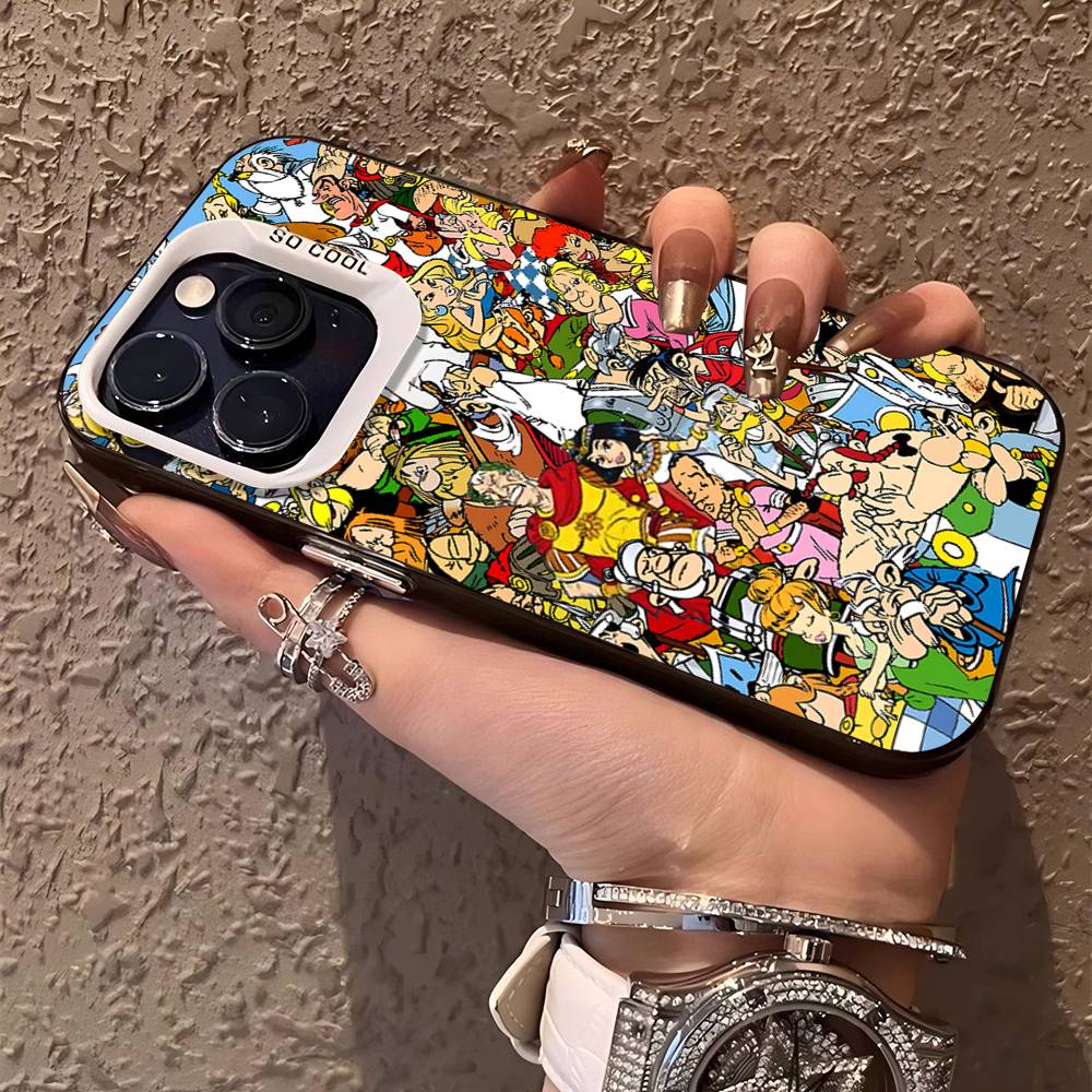 A-Asterix Et O-Obelix M-Manga Phone Cases For IPhone 17 16 15 14 13 12 11 Plus Pro Max Pro Color Matte Cover