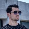 Retro Punk Style Sunglasses Men'S Frameless Trimmed Sunglasses Men'S Trendy Sunglasses