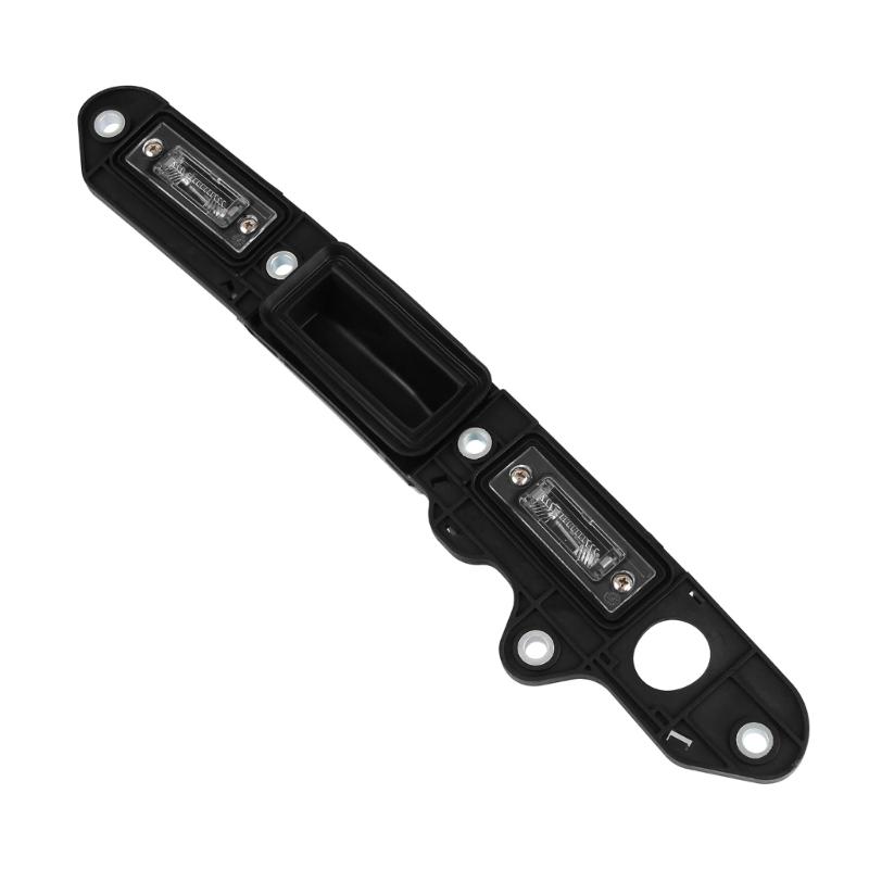 Rear Trunk Hatch Handle with Lamp, Tailgate Trim Lid Trunk Liftgate Release Pull Handle 1T0827574L 1TD827574A