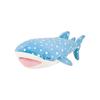 Livheart Bolster Cushion Premium Nemunemu Animals Kamukamusu Jinbee the Shark (Total Length Approx. 37cm) Plush Toy 68842-62