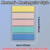 100pcs 5-Color Writable Fluorescent Guidance Label Self-adhesive Note Indicator Sticker Quick Flipping Bookmarks School Supplies
