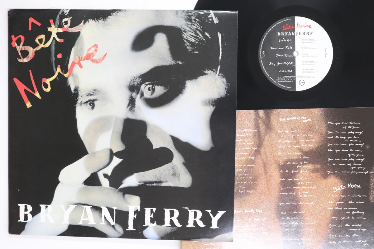 LP Пластинка БРАЙАН ФЕРРИ Bete Noire V2474 VIRGIN 1987 UK Рок Б/У