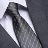 Black No Zipper Men'S Professional Dress Tie Business Casual Wedding Groom Korean Edition One Pull Tie