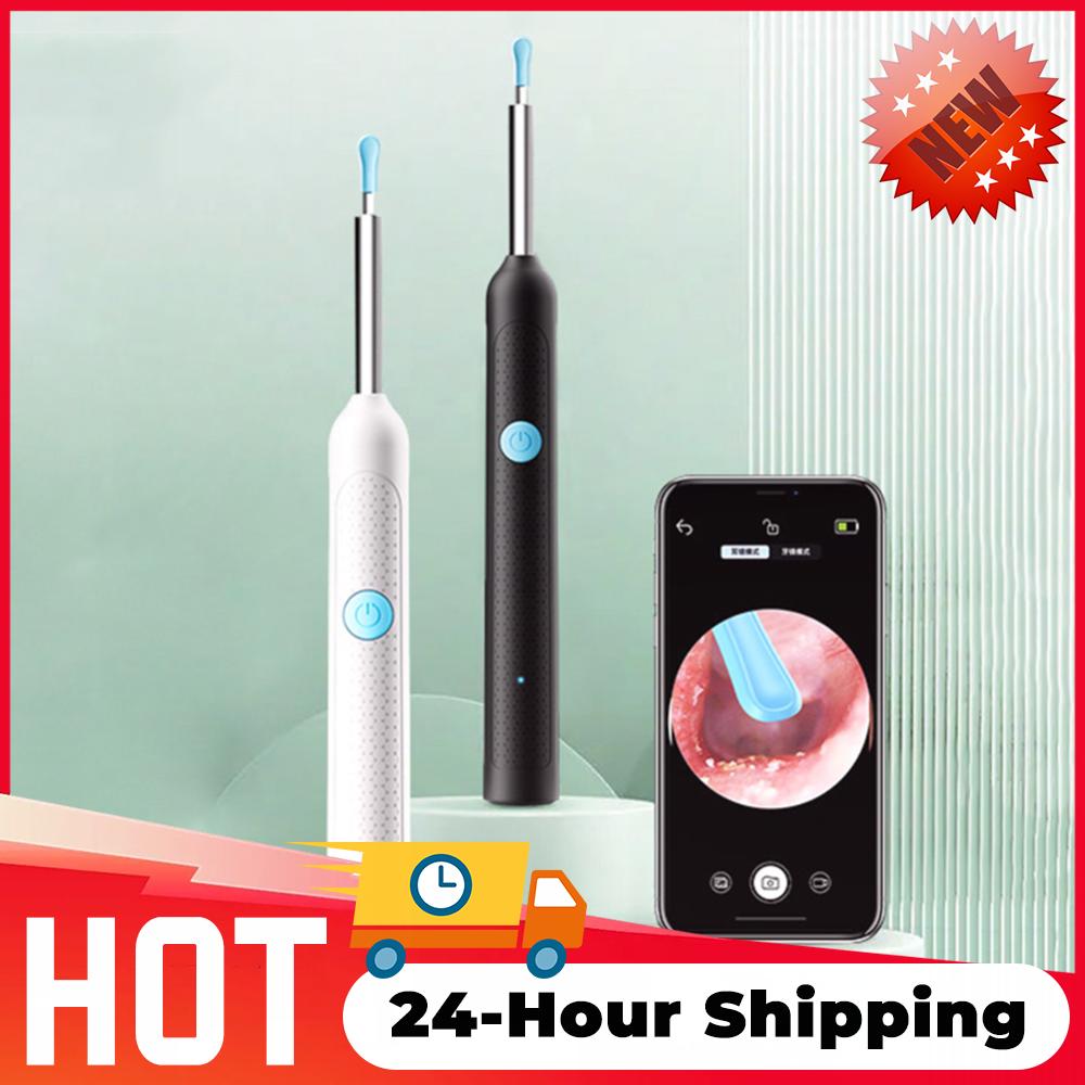New Visual Ear Wax Cleaner Camera Safe Earwax Removal Endoscope with Camera Ear Cleaning Tools Ear Care Rechargeable Ear Clean