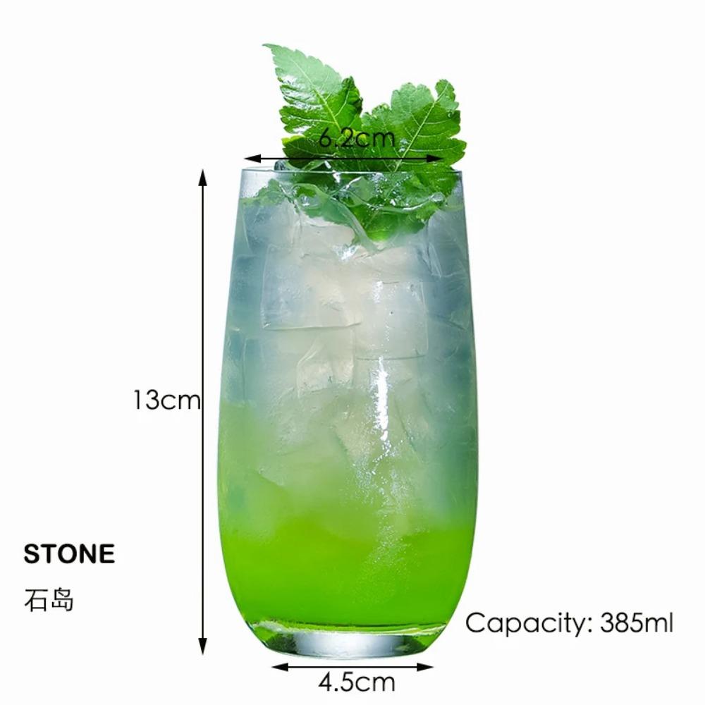 Lead Free Creative Glass Crystal Highball Glass Barware Collins Tumbler Drinking Glasses For Water, Juice, Beer, And Cocktail