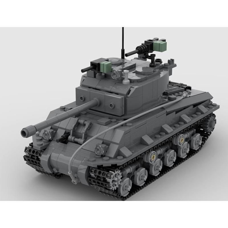 Building Block Tank Model Hand-assembled Building Block Toy For Boys