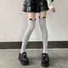 Autumn Winter New Cat Panda Stockings Cute Cartoon Cotton Over Knee Socks Soft Warm Stocking For Kawaii Girls Daily Wear Cosplay