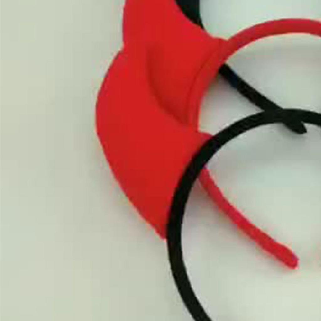 Nastavitelná Halloweenská čelenka s rohy na kostýmové večírky Měkký lehký vlasový doplněk Děti Dospělí Sváteční oslava