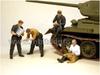 Master Box 1/35 Scale Soviet Tank Crew Resting Scene 1943-1945 Plastic Model Kit (4 Figures) MB35035