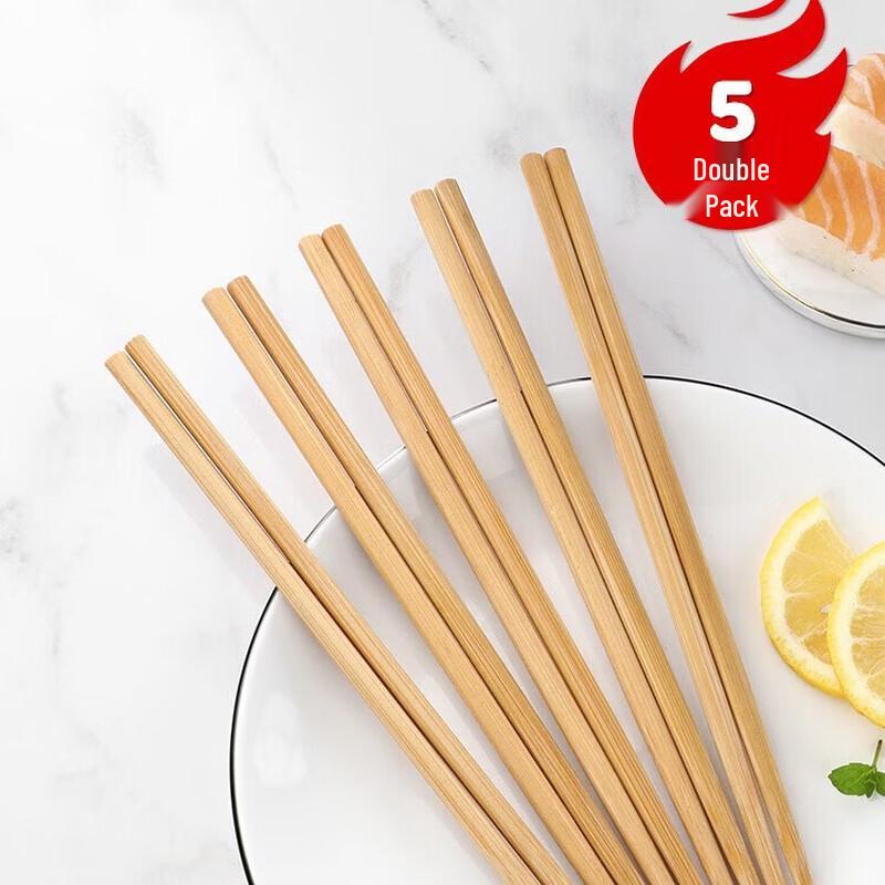 Mei Chu Natural Bamboo Hot Pot & Frying Chopsticks