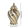 Ceramic Ginger Jar Home Desk Office Floral Arrangement Livingroom Porcelain Decoration Weddings Organizer Ceramic Flower Vase