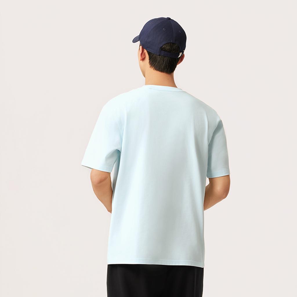 Li Ning T Shirt Unisex Light Sky Blue AHSV229-3